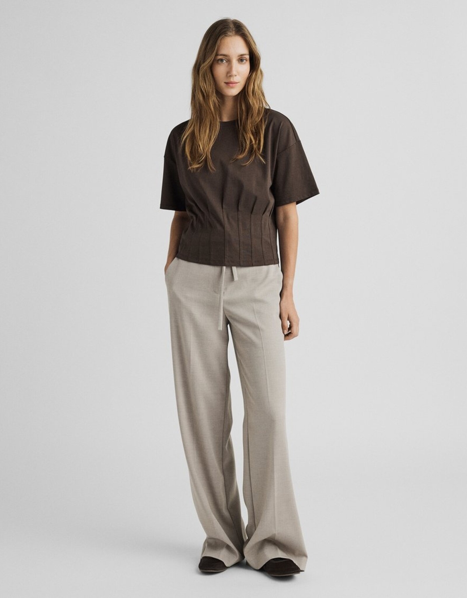 Moss Copenhagen Marceli HW Pants Long Warm LGM