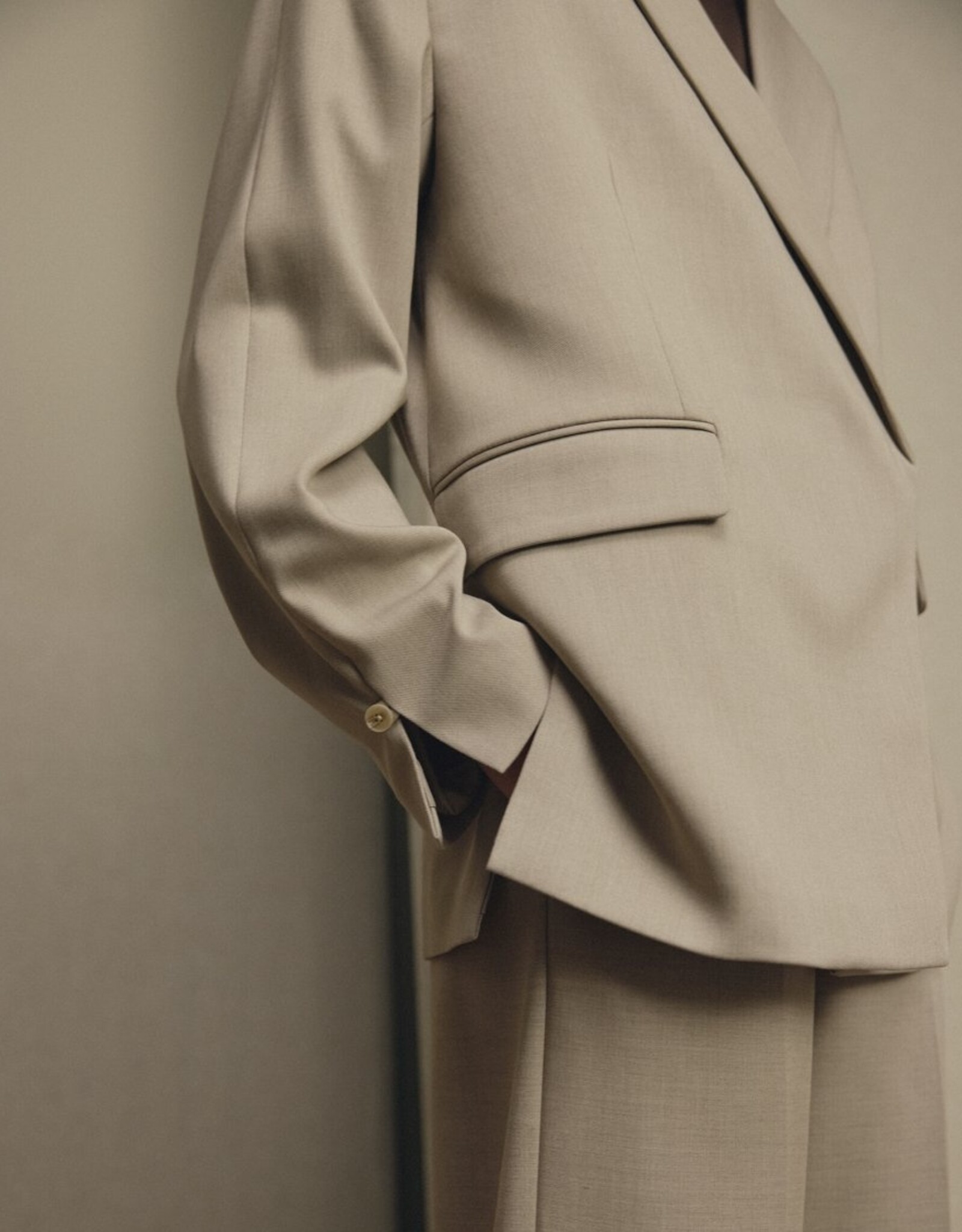 Moss Copenhagen Marceli Oversized Blazer Warm LGM