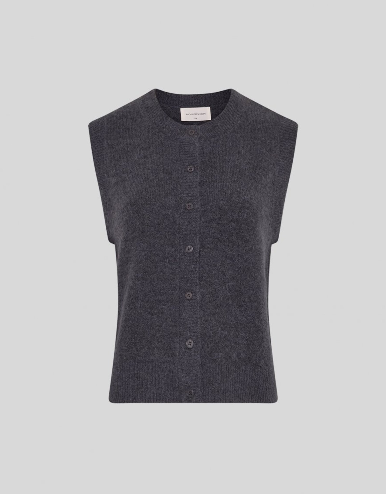 Moss Copenhagen Bondie Hope Vest India Ink Melange