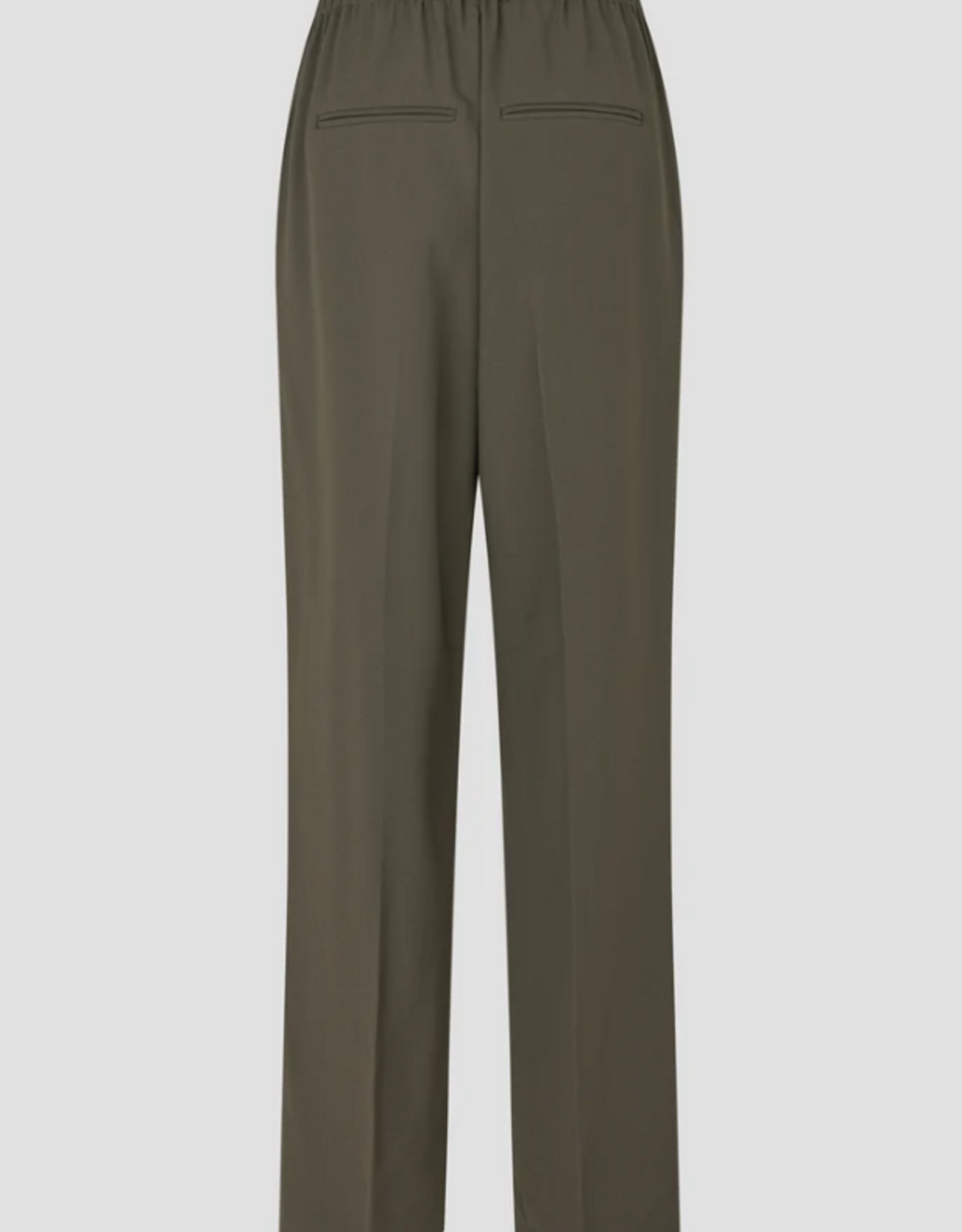 Second Female Fique Classic Trousers Black Olive
