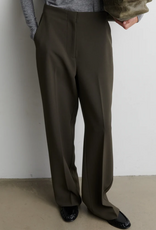 Second Female Fique Classic Trousers Black Olive