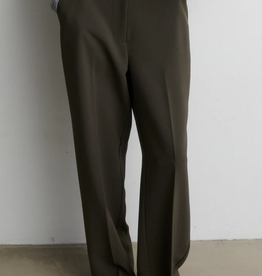 Second Female Fique Classic Trousers Black Olive