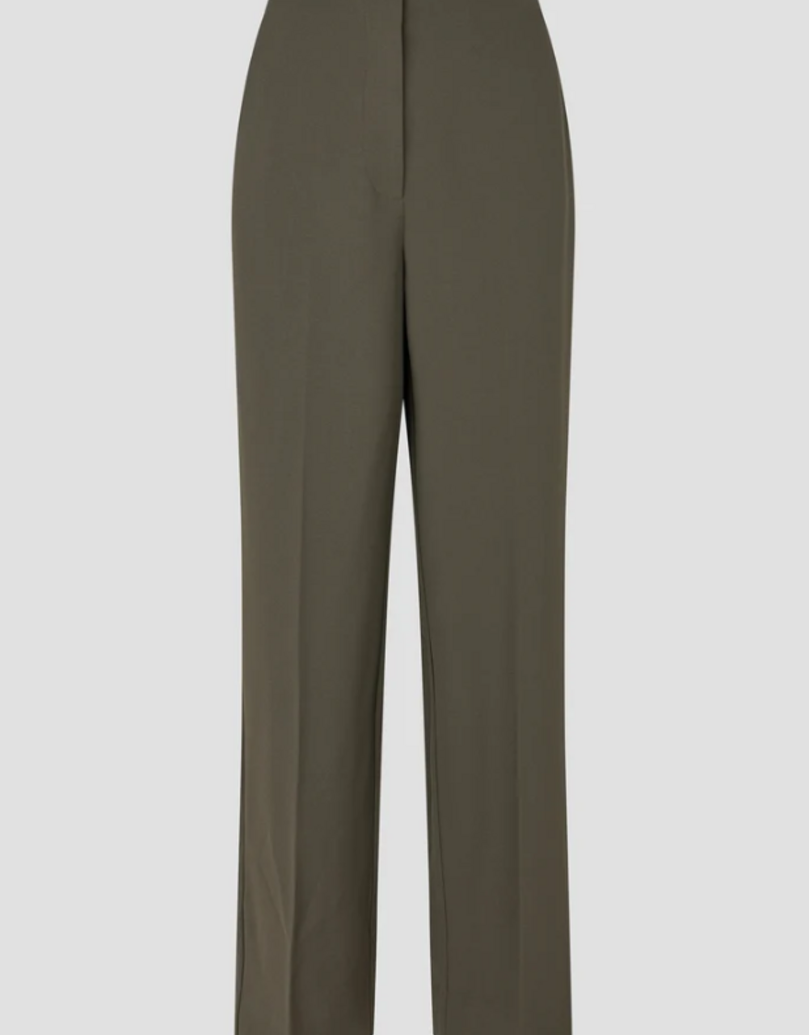 Second Female Fique Classic Trousers Black Olive
