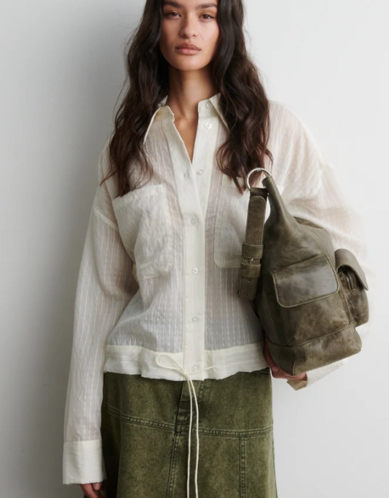 Second Female Valaia Shirt Egret