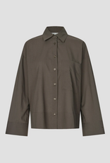 Second Female Lanna Shirt Black Olive