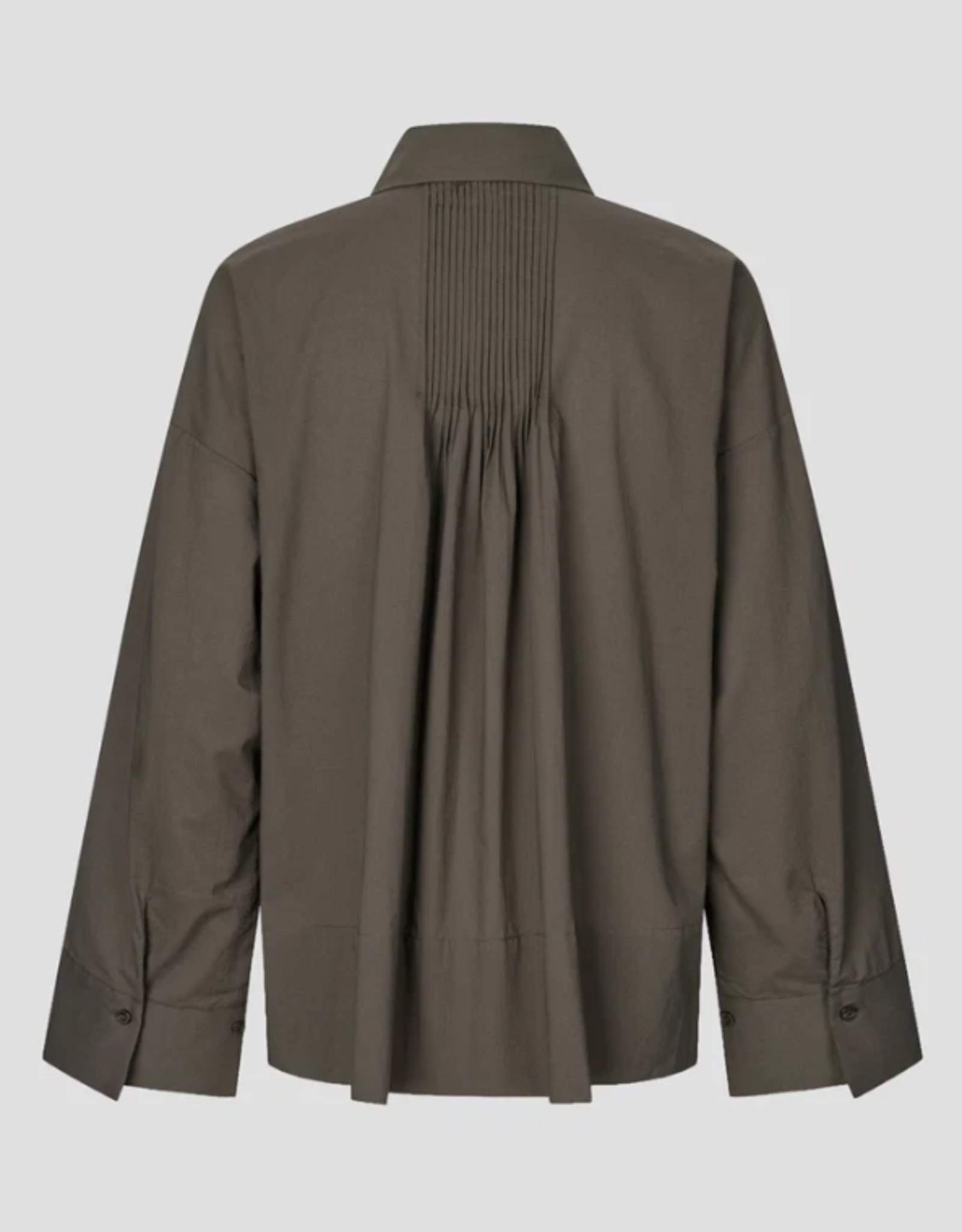 Second Female Lanna Shirt Black Olive