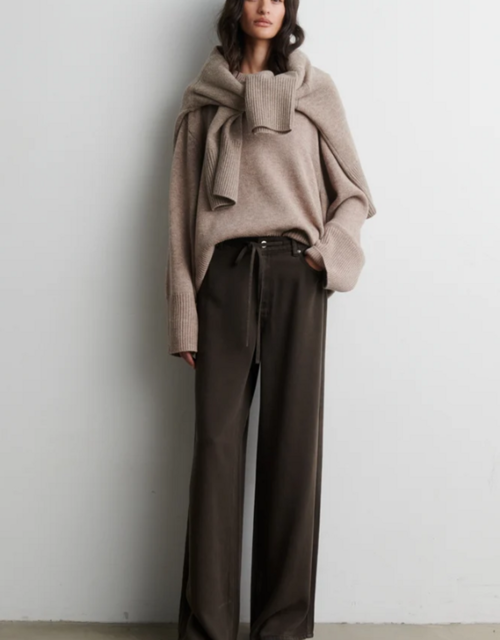 Second Female Irven Denim Jeans Black Olive
