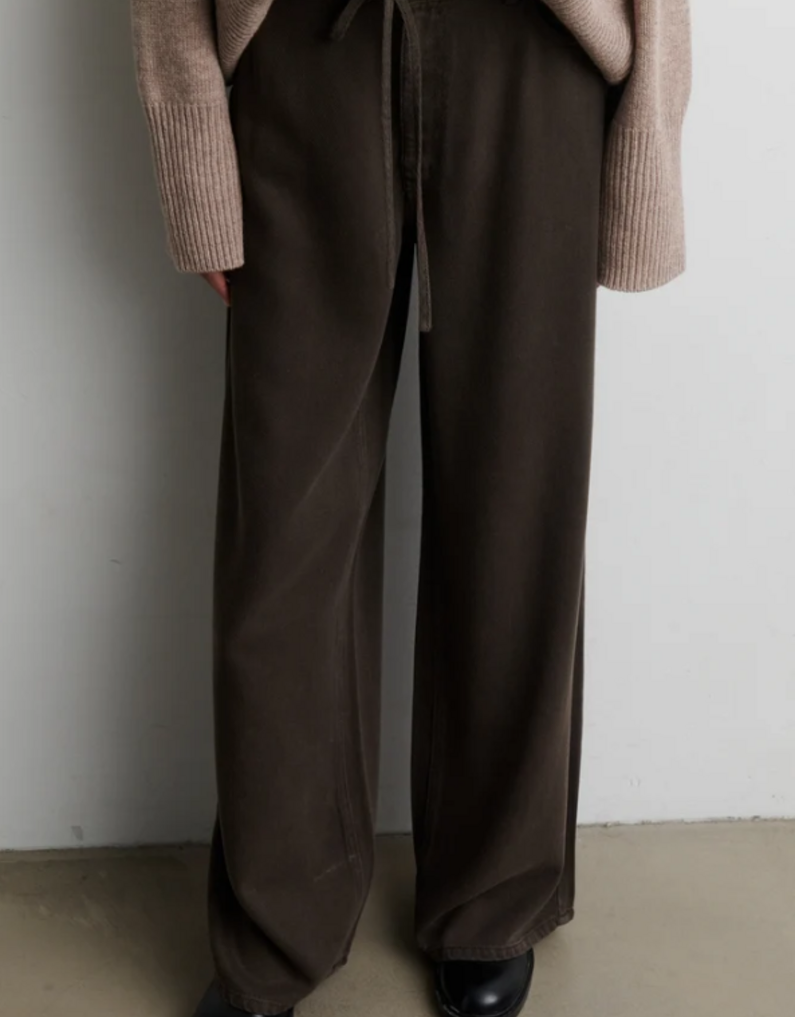 Second Female Irven Denim Jeans Black Olive
