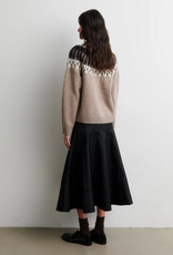 Second Female Arlo Knit O-Neck Beige Melange