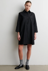 Second Female Dera Denim New Tunic Dress Black