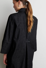 Second Female Dera Denim New Tunic Dress Black