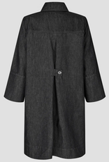 Second Female Dera Denim New Tunic Dress Black
