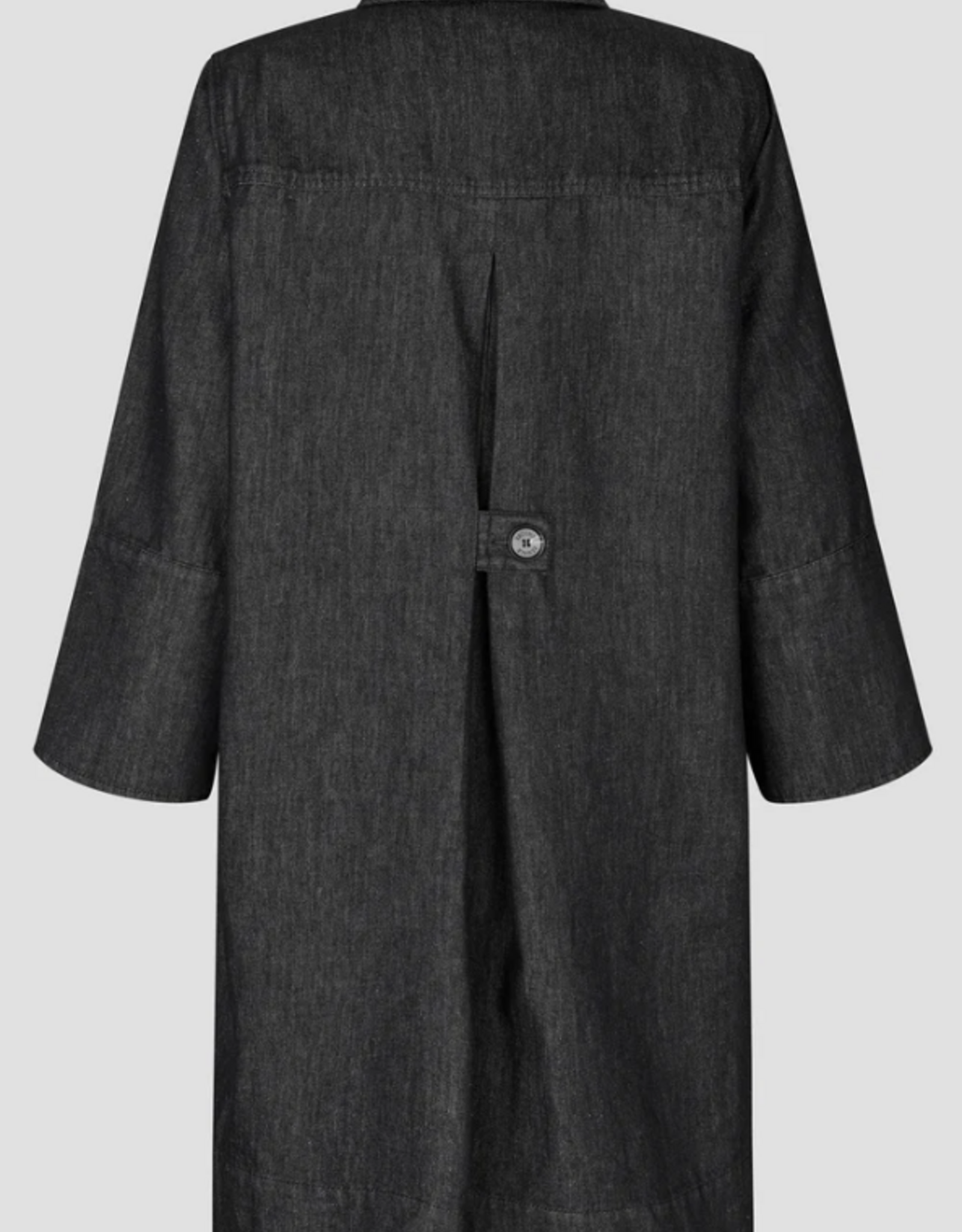 Second Female Dera Denim New Tunic Dress Black