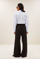 By Bar Pelle Pinstripe Pants Brown