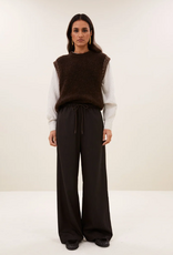By Bar Pelle Pinstripe Pants Brown