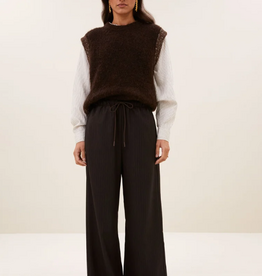 By Bar Pelle Pinstripe Pants Brown