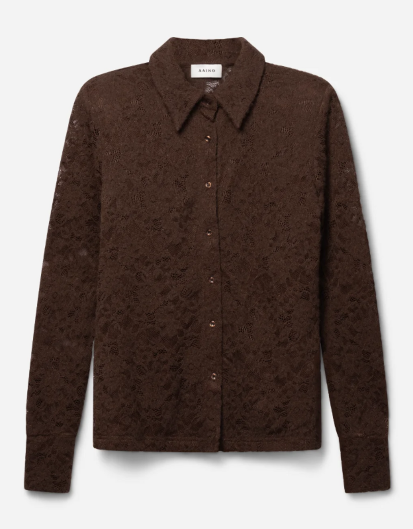 Aaiko Vigo Lace Top Fudge