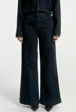 Aaiko Charly Lacing Trousers Denim Blue