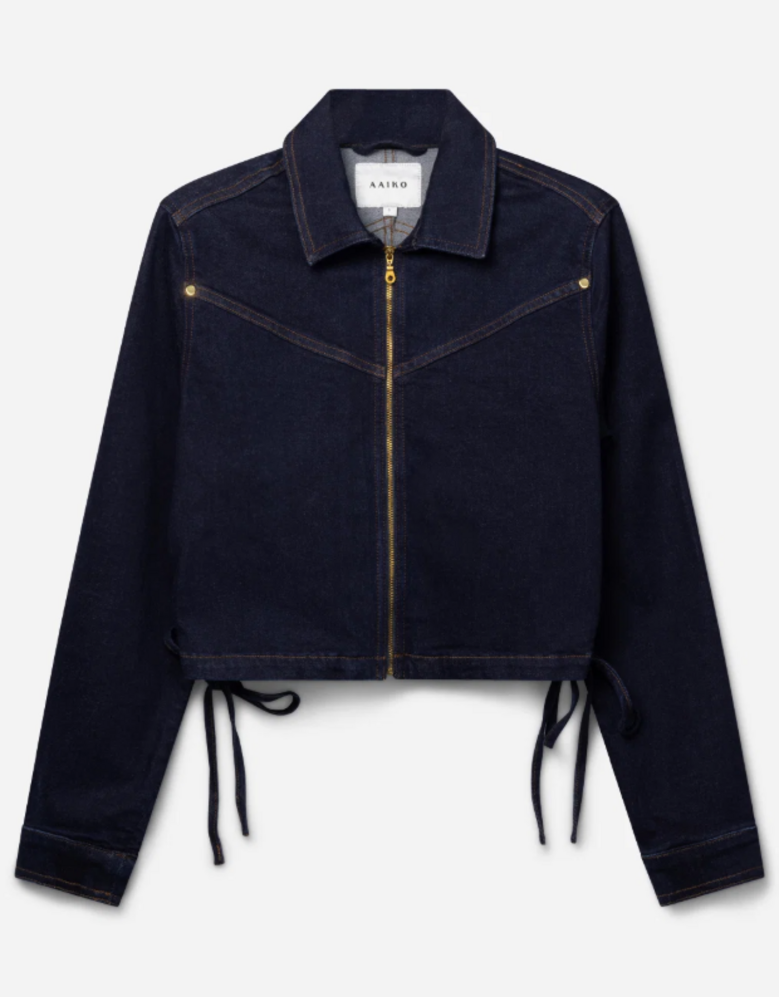 Aaiko Judith Denim Jacket Denim Blue