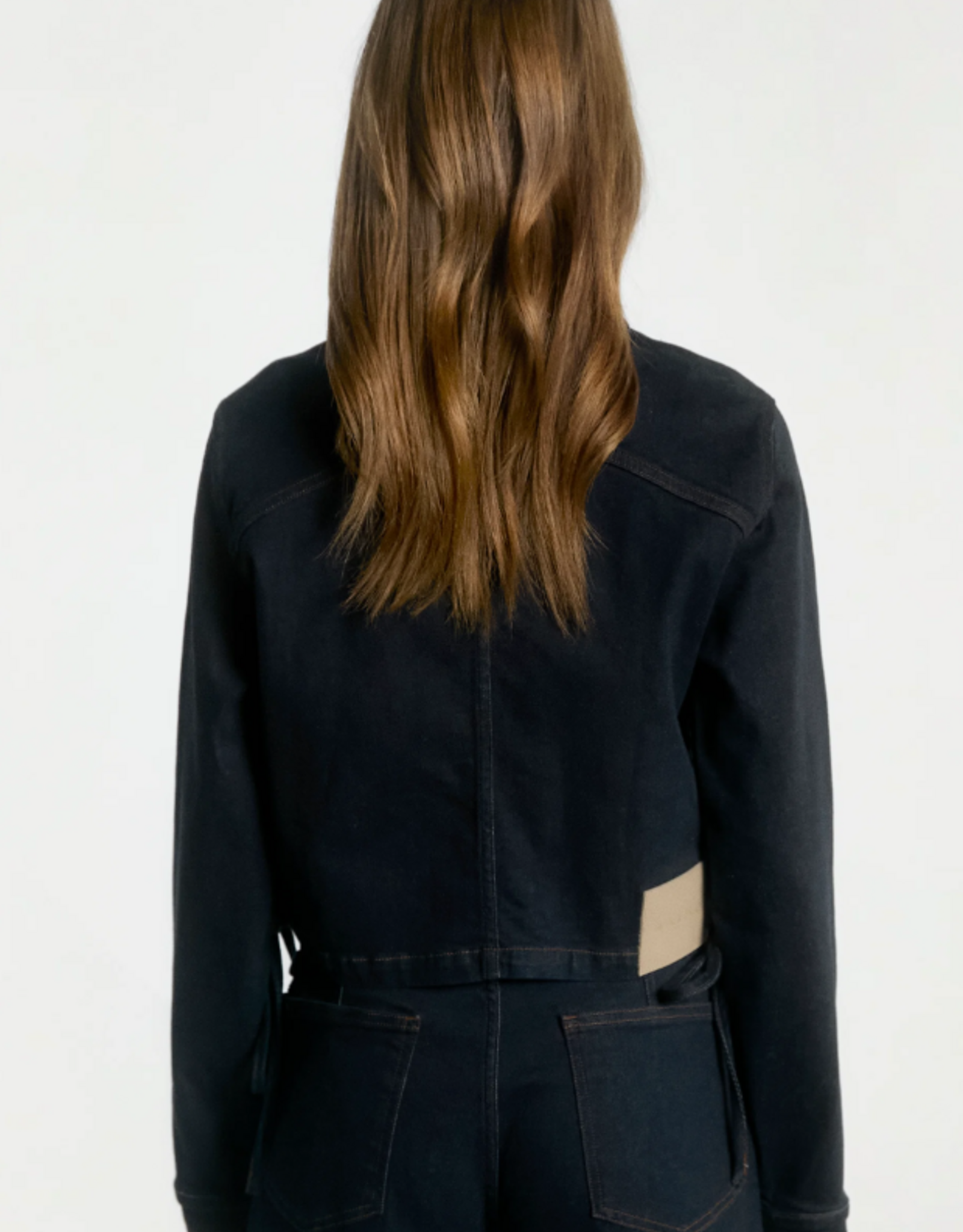 Aaiko Judith Denim Jacket Denim Blue