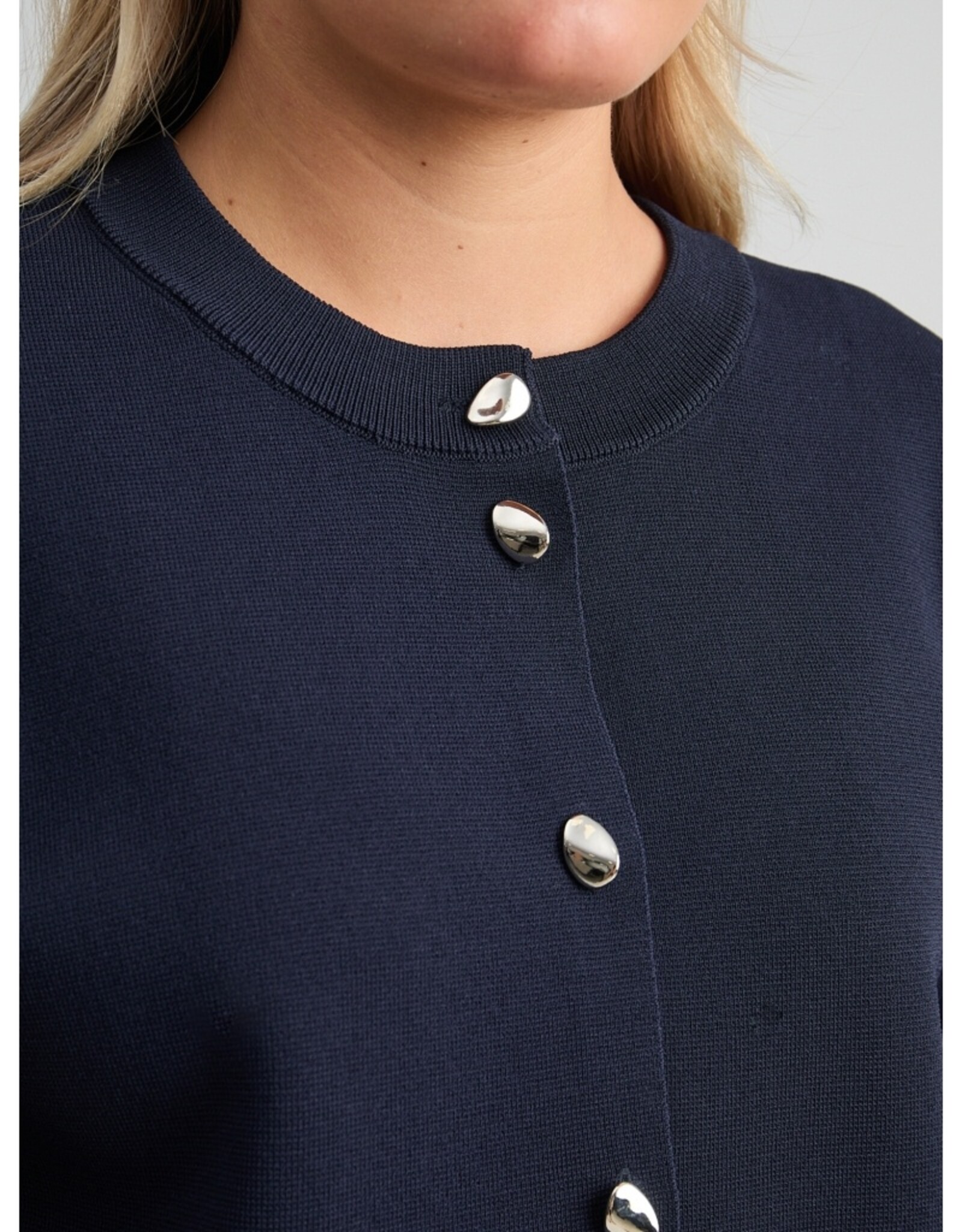 Minus Elenora Knit Cardigan Sky Captain