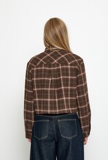 Minus Regine Shirt Andorra Red Checked
