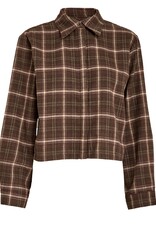 Minus Regine Shirt Andorra Red Checked