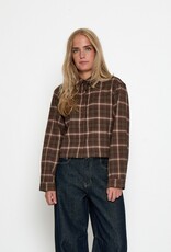 Minus Regine Shirt Andorra Red Checked