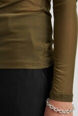 Minus Dajana Long Sleeve Top Beech Green