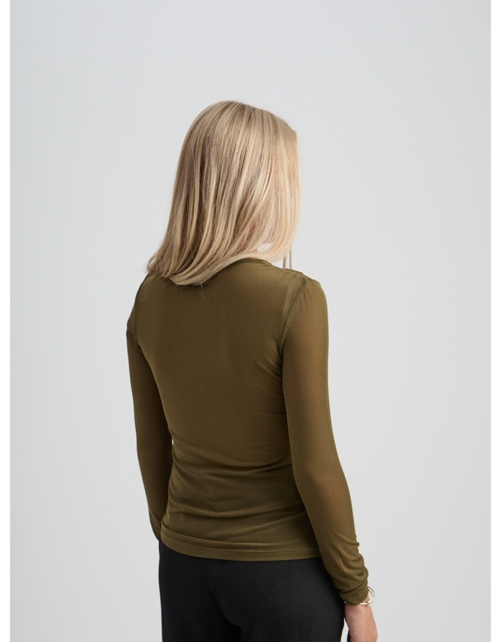 Minus Dajana Long Sleeve Top Beech Green