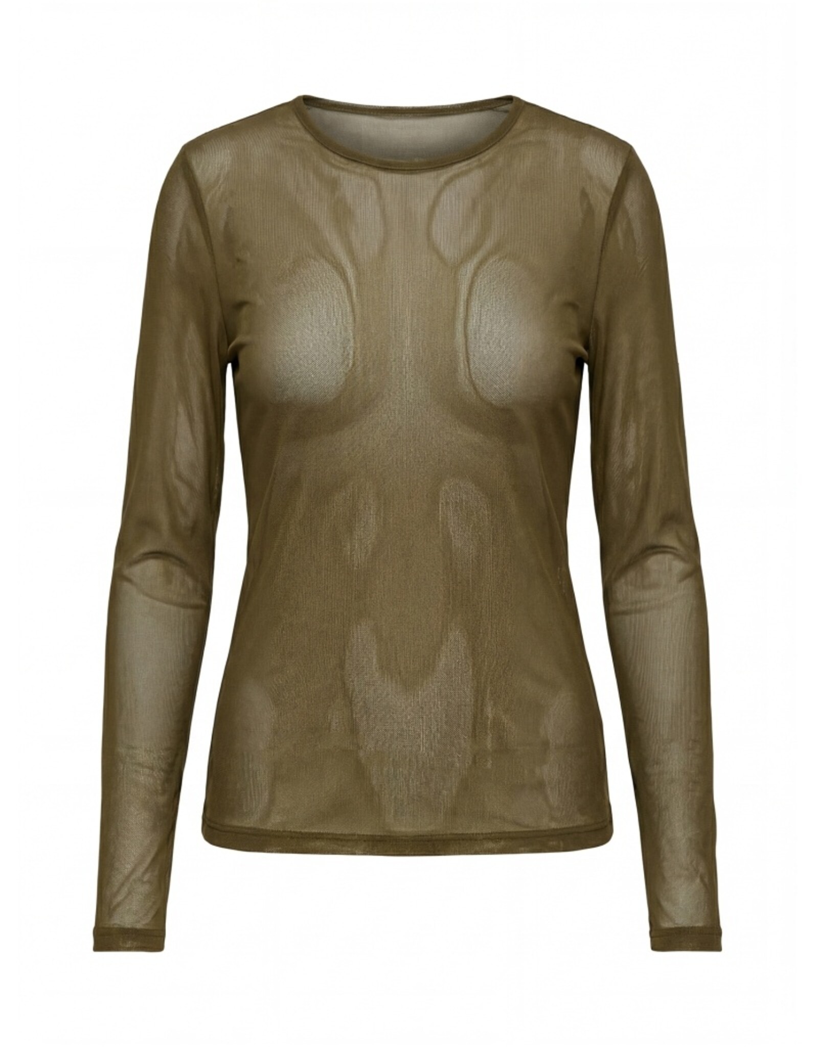 Minus Dajana Long Sleeve Top Beech Green