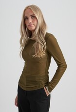 Minus Dajana Long Sleeve Top Beech Green