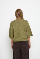 Minus Cheryl Knit Pullover Fir Green Melange