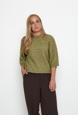 Minus Cheryl Knit Pullover Fir Green Melange