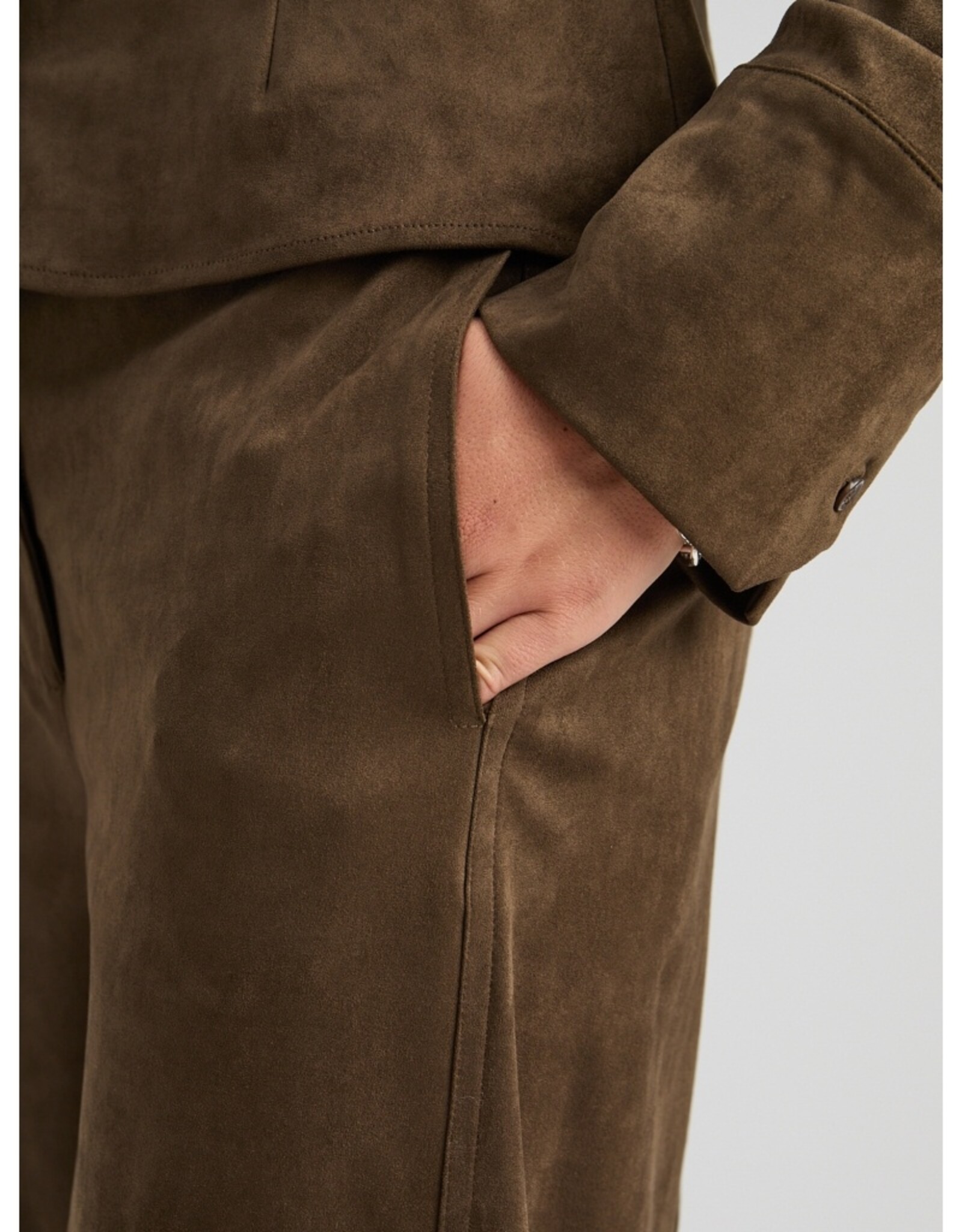 Minus Alva Mid Waist Pant Beech Green