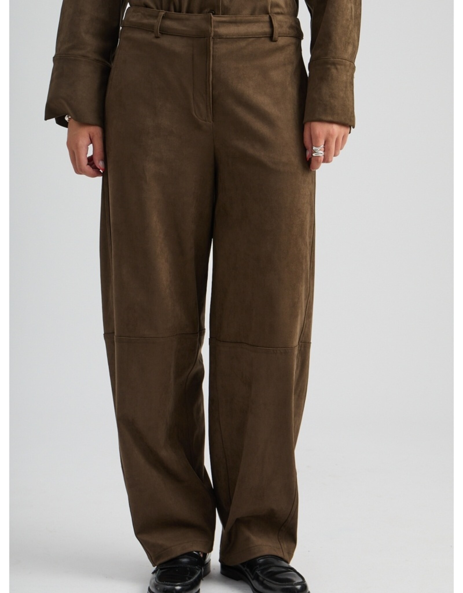 Minus Alva Mid Waist Pant Beech Green