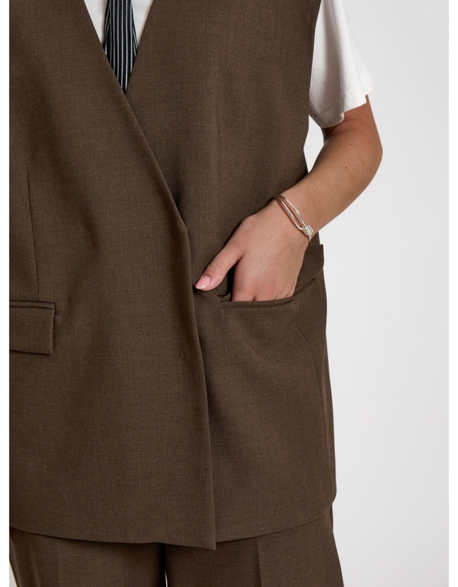 Minus Welma Vest Tiramisu