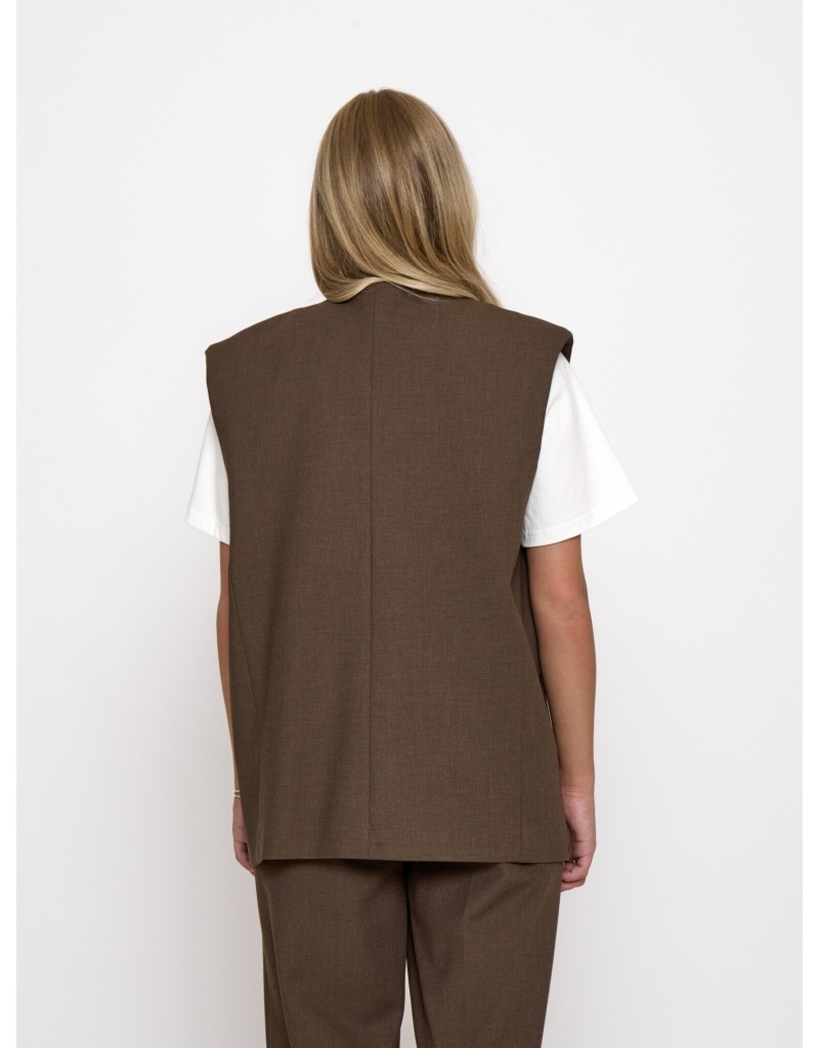Minus Welma Vest Tiramisu
