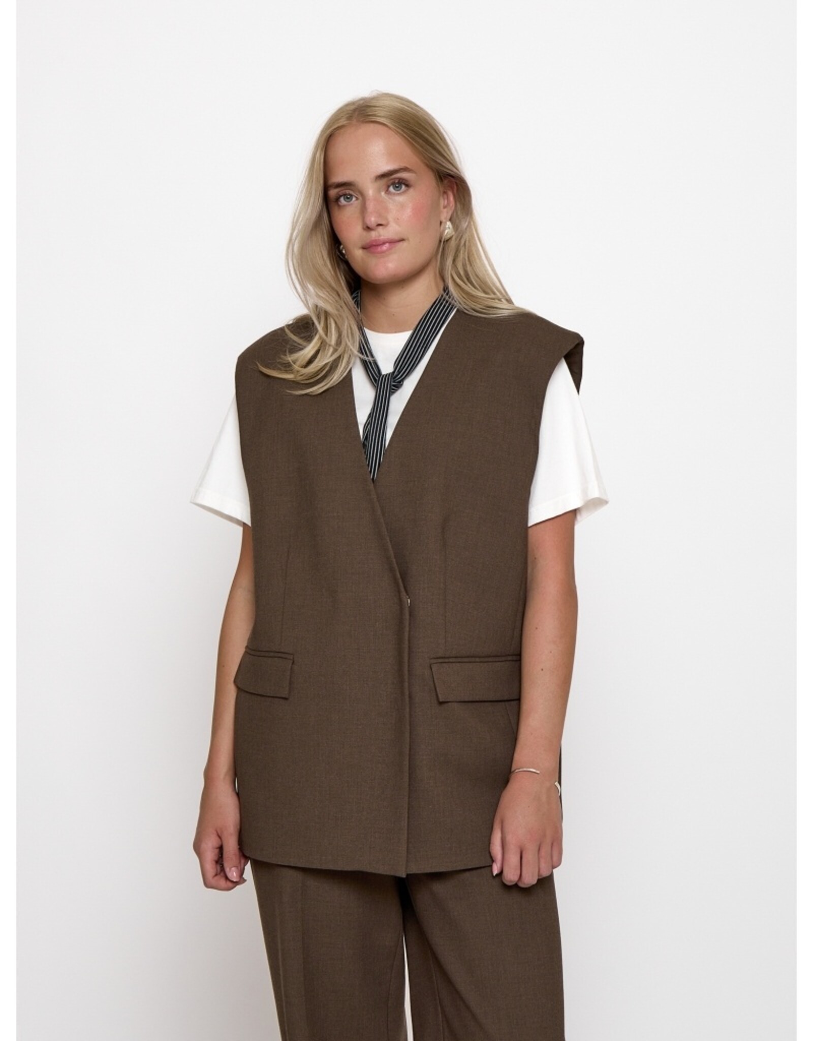 Minus Welma Vest Tiramisu