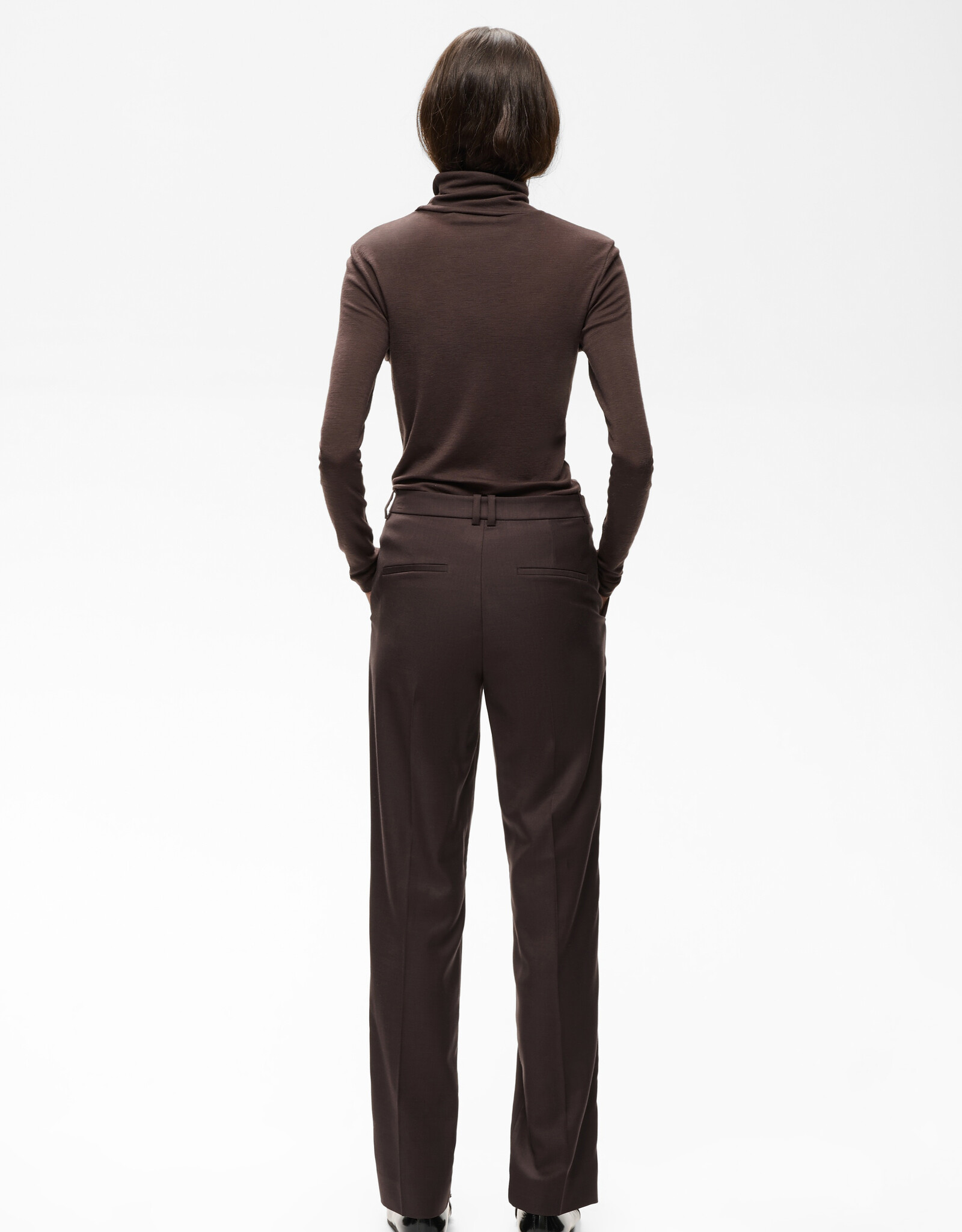 InWear Cadie Mel Core Pant Chocolate Brown
