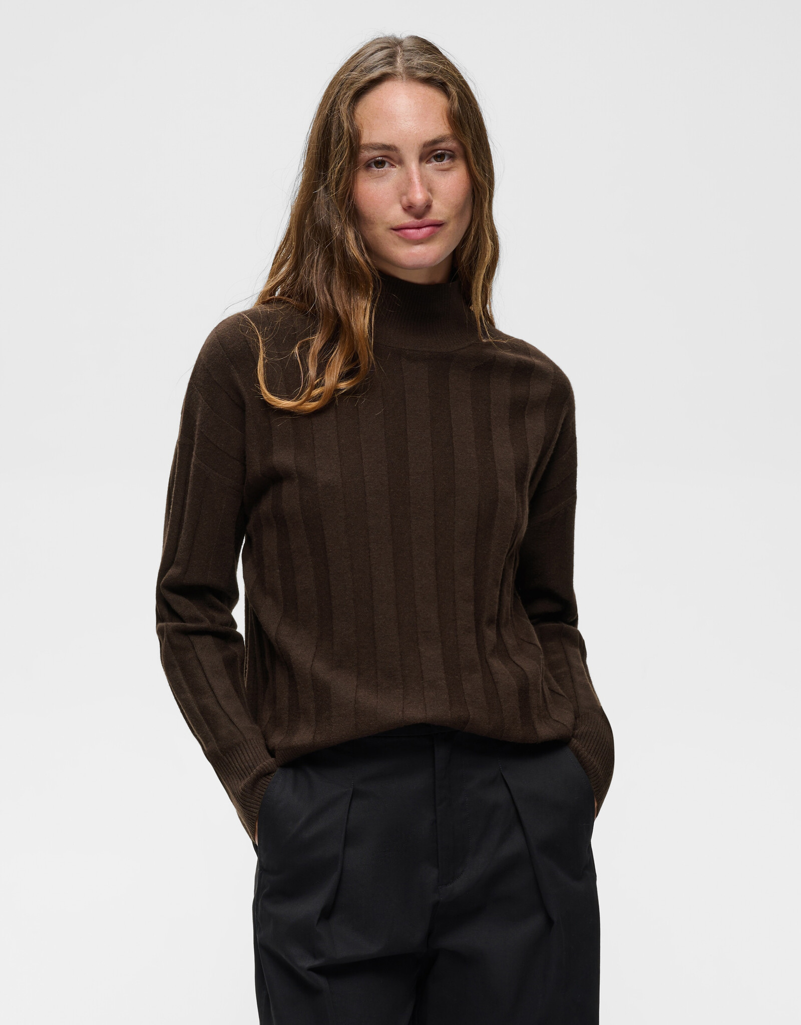 InWear Tess Kellsie Pullover Chocolate Brown