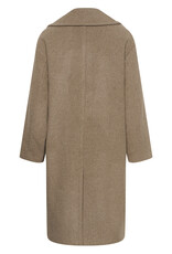 InWear Zorah DB Coat Sandy Grey Melange