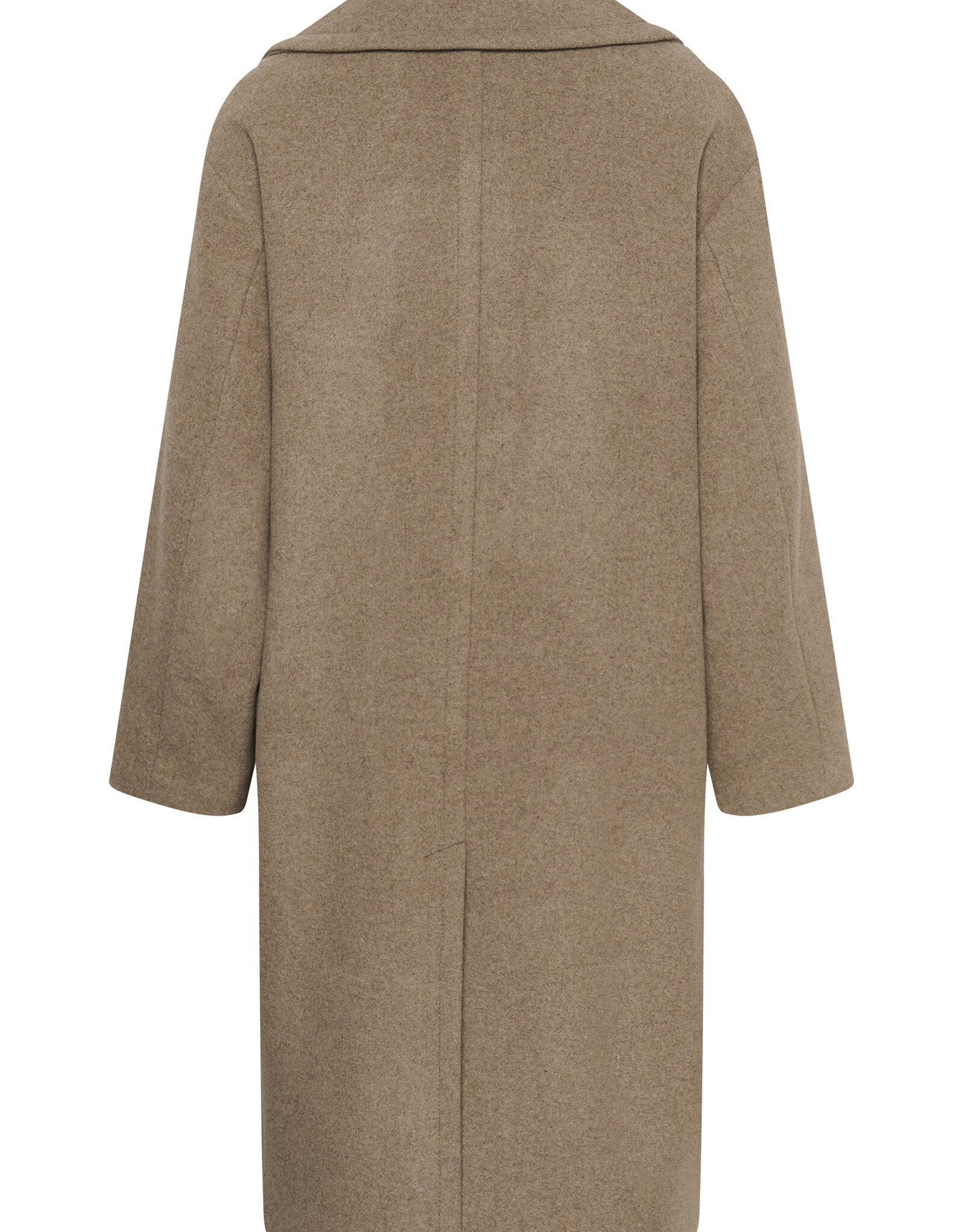 InWear Zorah DB Coat Sandy Grey Melange