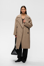 InWear Zorah DB Coat Sandy Grey Melange