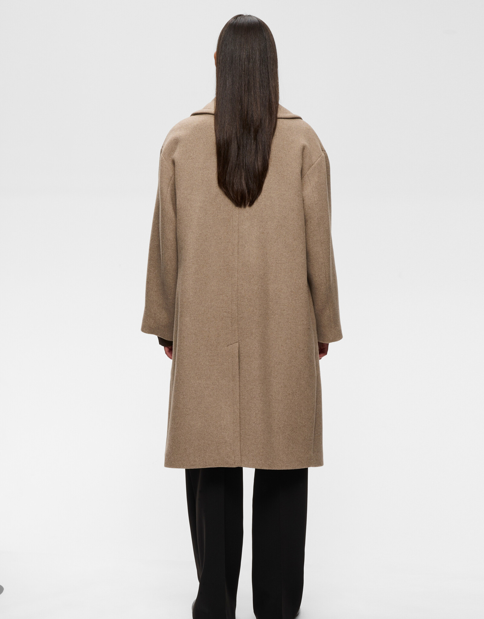 InWear Zorah DB Coat Sandy Grey Melange