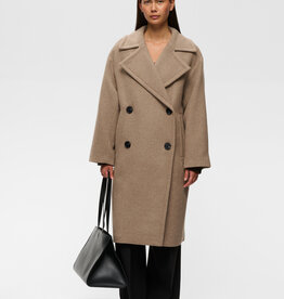 InWear Zorah DB Coat Sandy Grey Melange