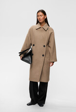 InWear Zorah DB Coat Sandy Grey Melange