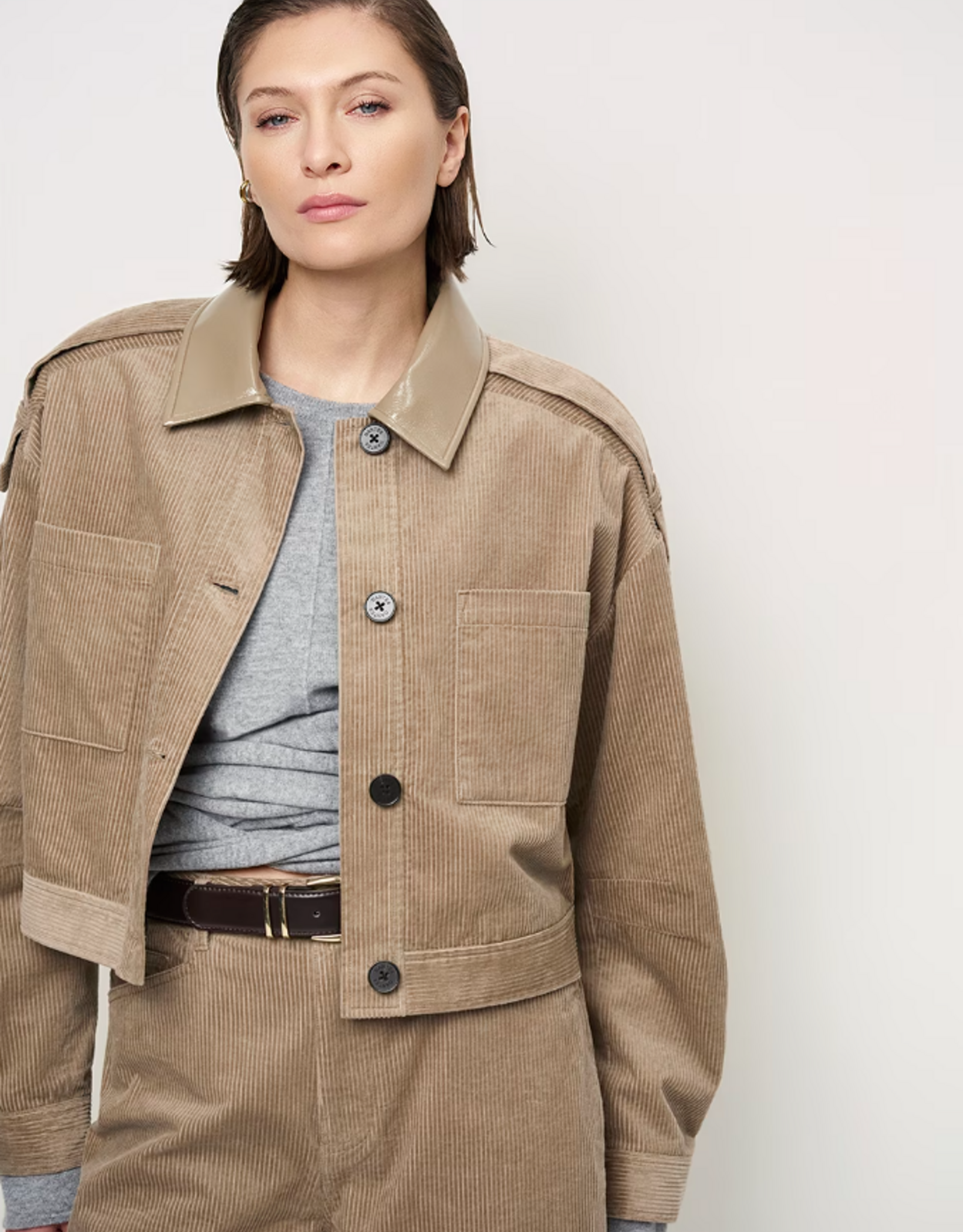 Dante 6 Scout Corduroy Jacket Warm Greige