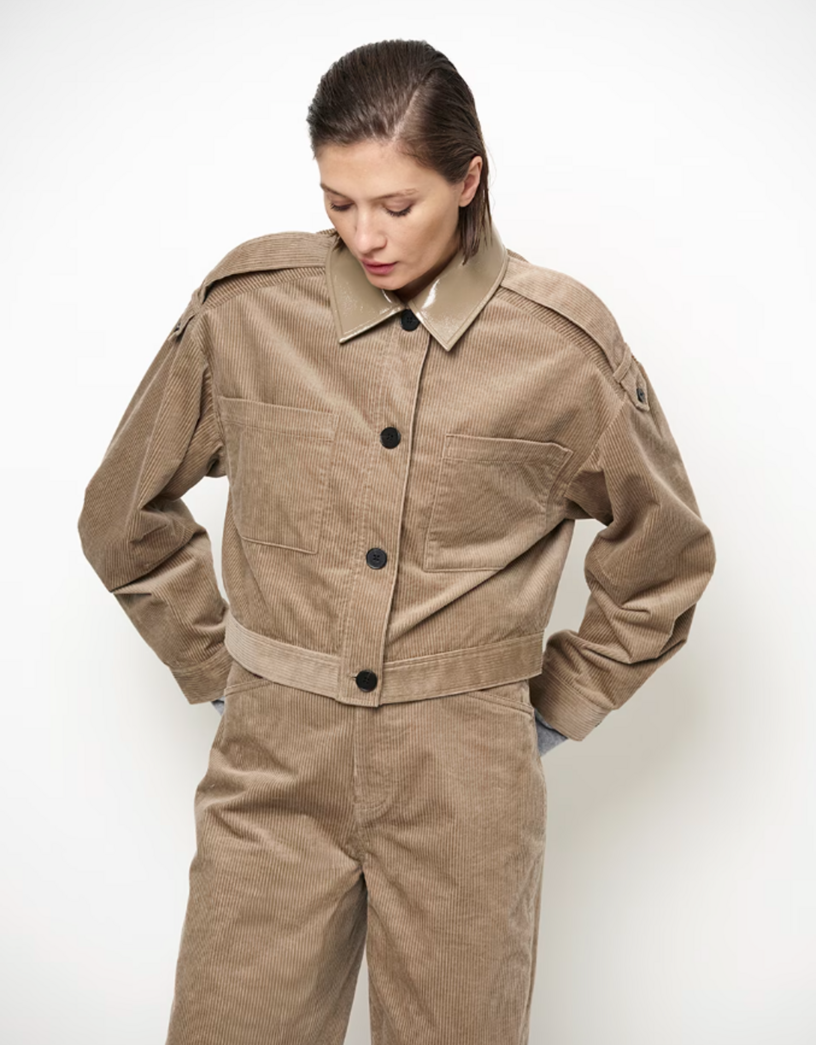 Dante 6 Scout Corduroy Jacket Warm Greige