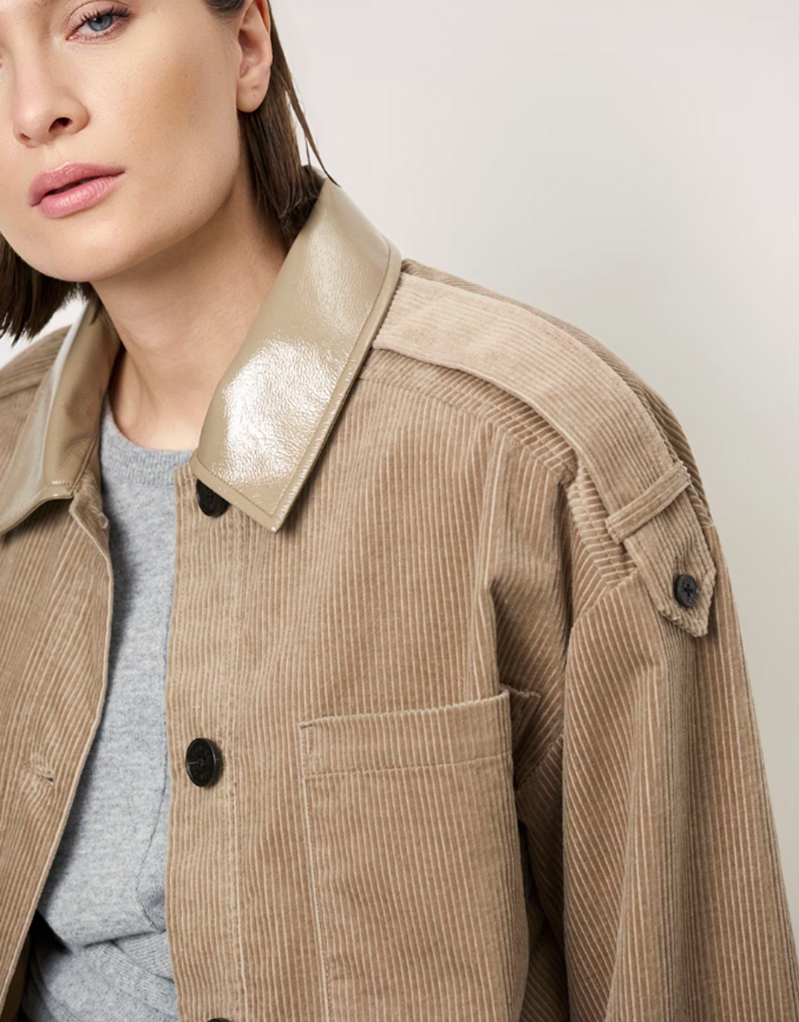 Dante 6 Scout Corduroy Jacket Warm Greige